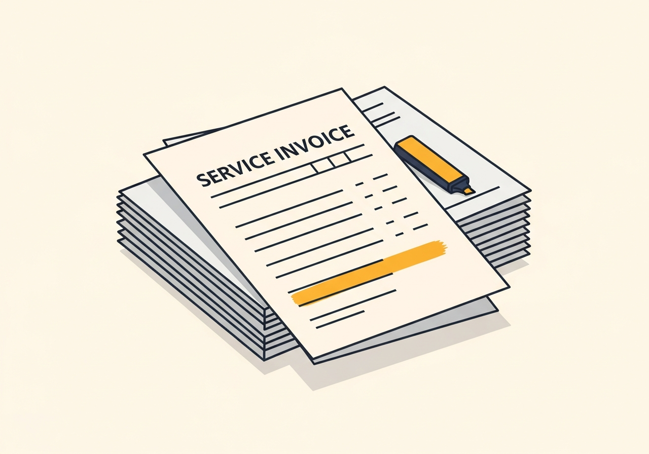 A growing stack of repair orders — each one a visit that counts toward a lemon-law case